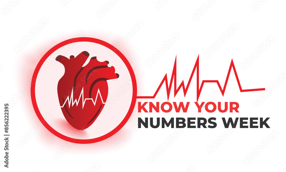 Know your Numbers week. background, banner, card, poster, template. Vector illustration. Know your Numbers week. background, banner, card, poster, template. Vector illustration.