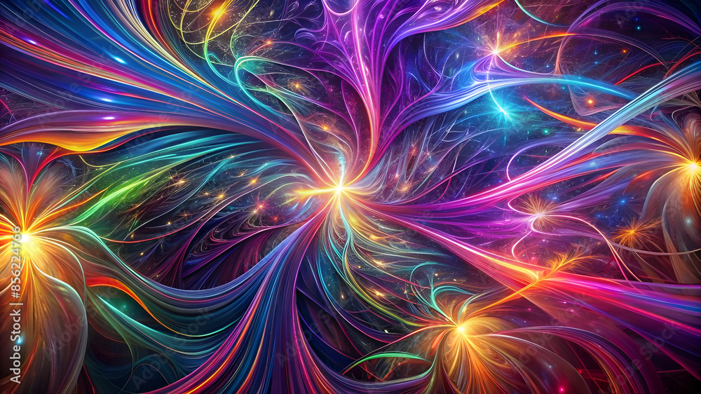 Colorful pencil lines Art Colorful pencil lines Art