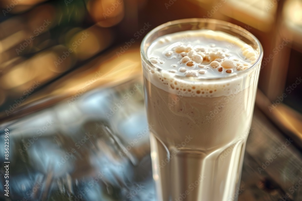 protein shake in a glass, showcasing the clarity and cleanliness of the product, ideal for fitness enthusiasts seeking a clean protein source protein shake in a glass, showcasing the clarity and cleanliness of the product, ideal for fitness enthusiasts seeking a clean protein source