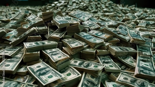 a pile of money is shown in this image