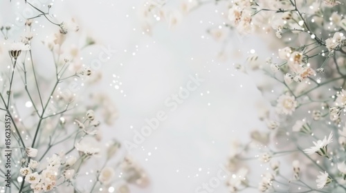 Delicate Floral Pattern for Design Inspiration Generative AI