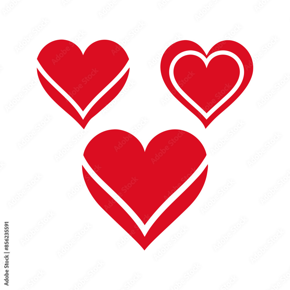 A Set of Asymmetrical Hearts A Set of Asymmetrical Hearts