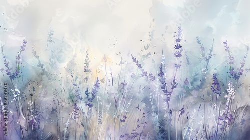 Whimsical Floral Illustration for Dark Background Designs Generative AI