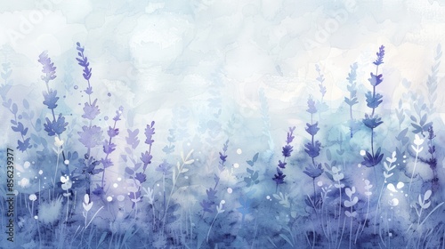 Whimsical Floral Illustration for Dark Background Designs Generative AI