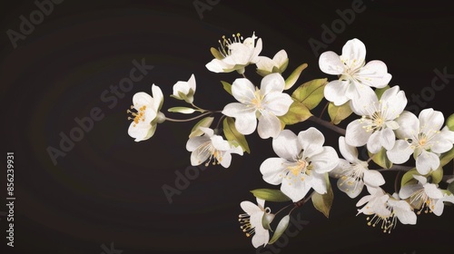 Blooming Beauty for Spring Designs Generative AI