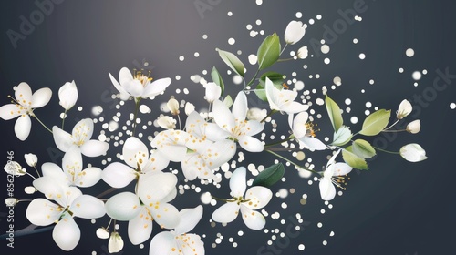Blooming Beauty for Spring Designs Generative AI