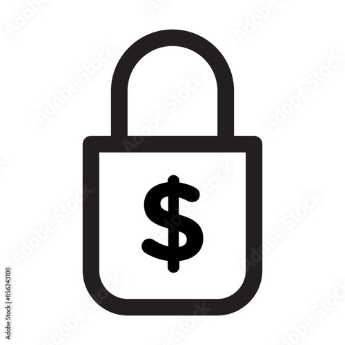 Fixed Pricing Icon Perfect for Retail and Sales Tags