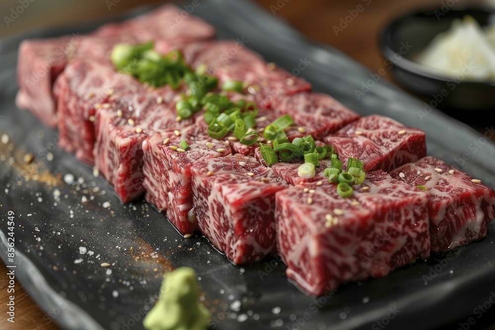 Savor the unmatched marbling and rich, buttery flavor of prime beef wagyu, a renowned indulgence. Savor the unmatched marbling and rich, buttery flavor of prime beef wagyu, a renowned indulgence.