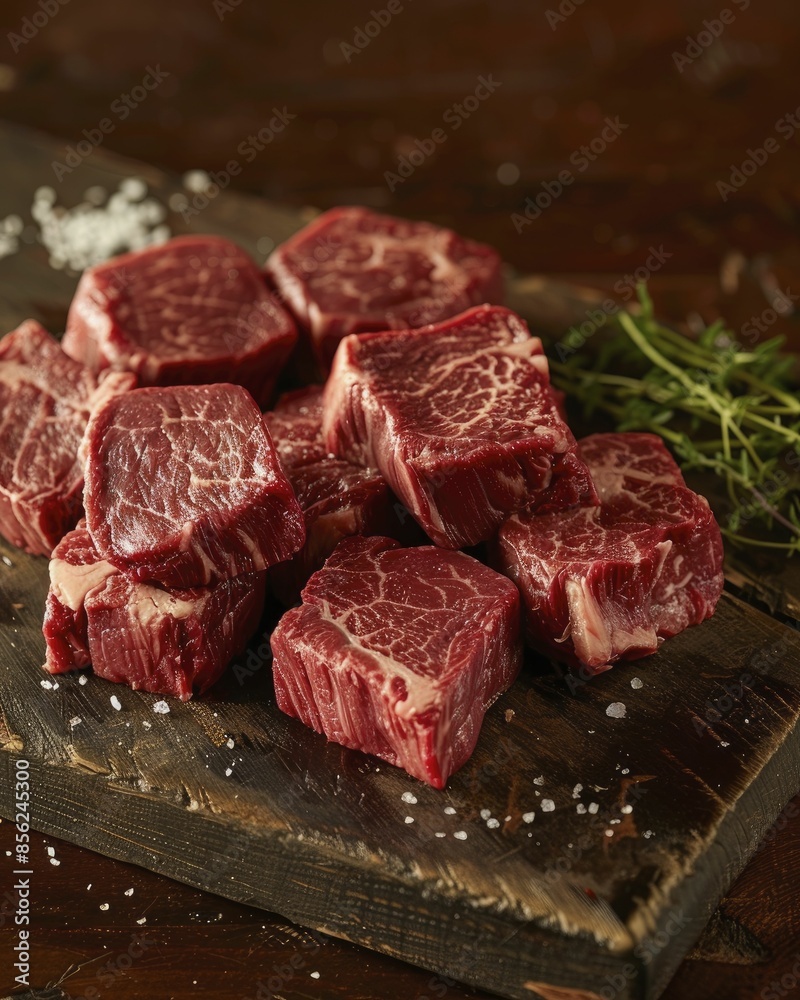Fototapeta premium Collaborate with top beef suppliers to ensure constant excellence in quality and exceptional flavor.