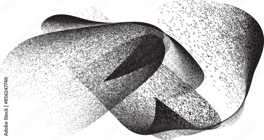 Obraz premium Glitch distorted grange shape . Noise grungy logo . Trendy defect error shapes . Glitched frame .Grunge textured . Distressed effect .Vector shapes