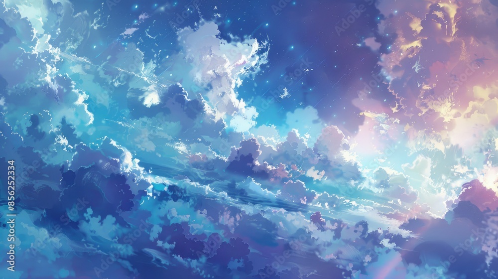 Fototapeta premium Sky clouds