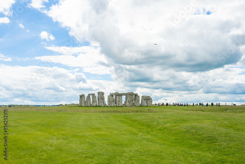 Photograph of Stonehenge prehistoric stone circle monument