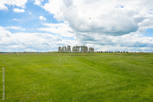 Photograph of Stonehenge prehistoric stone circle monument