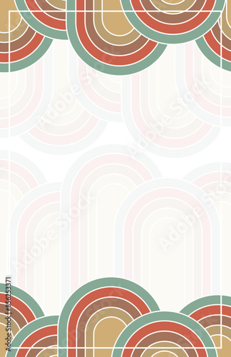 Art & Illustration abstract card desing 