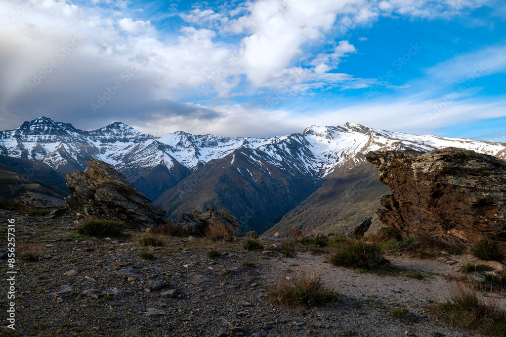 High mountain landscape High mountain landscape