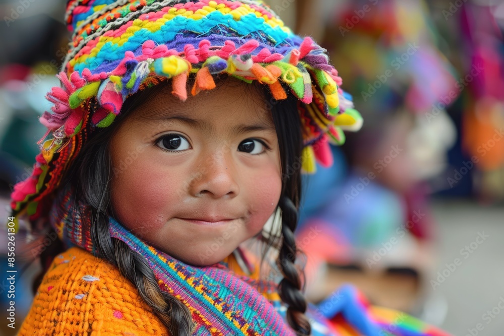portrait of a child in a traditional costume portrait of a child in a traditional costume