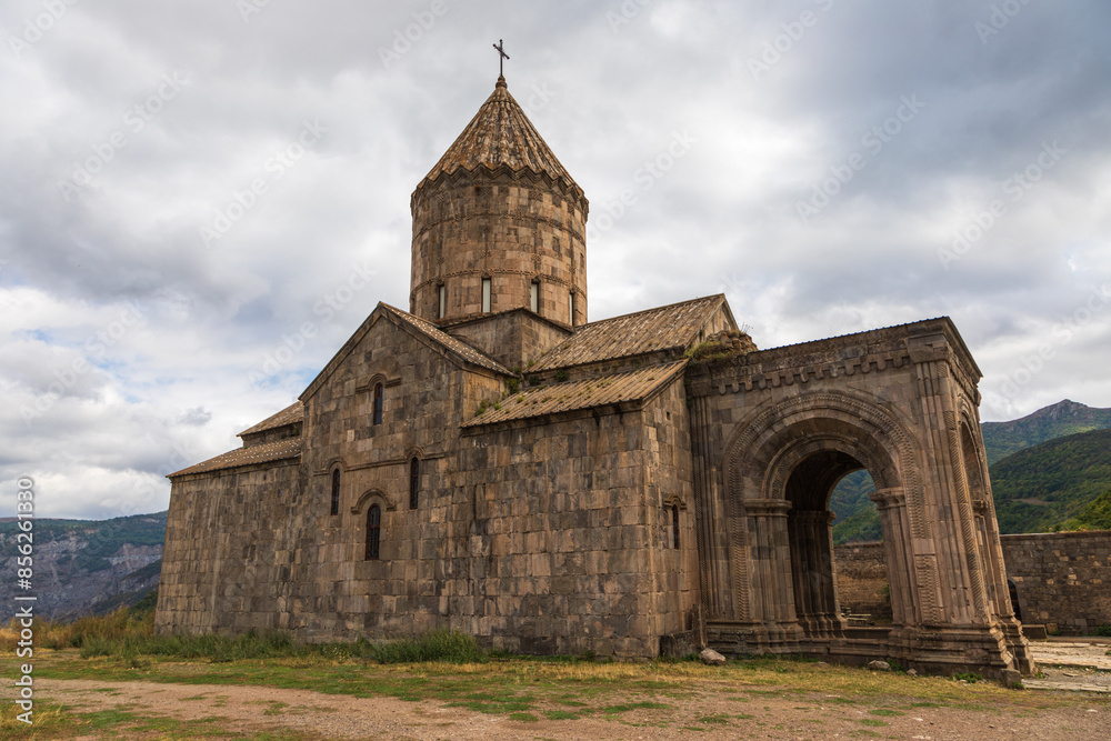 Fototapeta premium The Tatev Monastery, 9th-century Armenian Apostolic Christian monastery, Armenia.