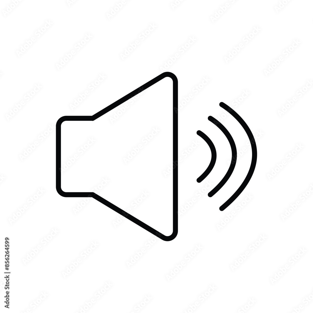 speaker volume in line style icon, loudspeaker symbol, speaker, volume, sound simple black style sign for apps and website. Vector illustration. Eps file 117. speaker volume in line style icon, loudspeaker symbol, speaker, volume, sound simple black style sign for apps and website. Vector illustration. Eps file 117.