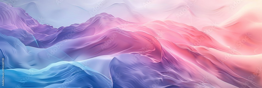 Abstract background with soft pastel colors of blue, pink, and purple. Abstract background with soft pastel colors of blue, pink, and purple.