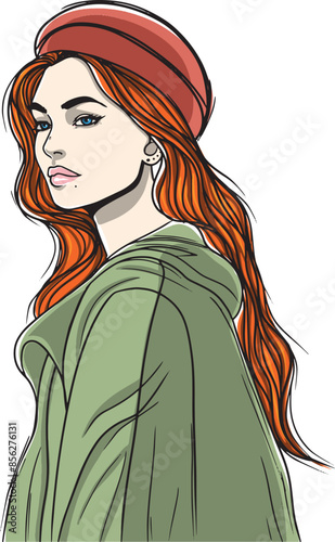 thoughtful girl