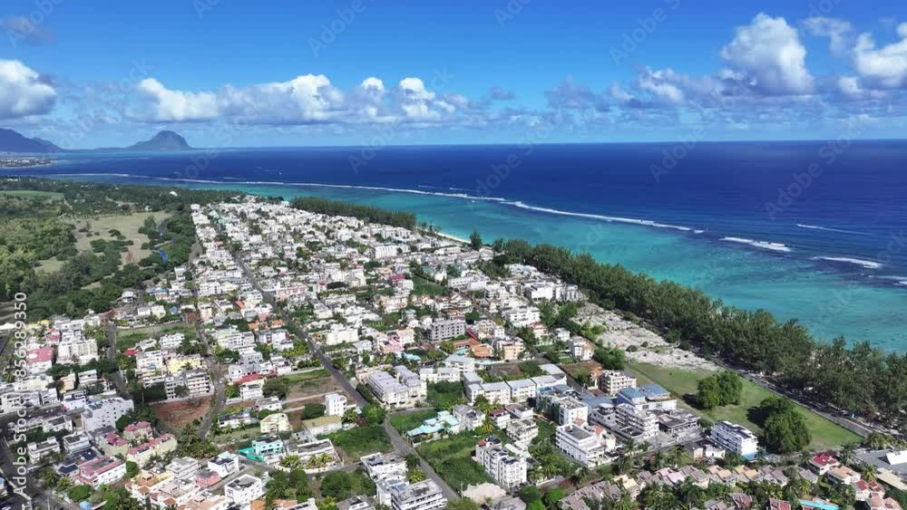 Flic En Flac At Port Louis In Mauritius Island Mauritius. Indian Ocean Landscape. Beach Paradise. Port Louis At Mauritius Island. Seascape Outdoor. Nature Background. Tourism Mauricia. Flic En Flac At Port Louis In Mauritius Island Mauritius. Indian Ocean Landscape. Beach Paradise. Port Louis At Mauritius Island. Seascape Outdoor. Nature Background. Tourism Mauricia.