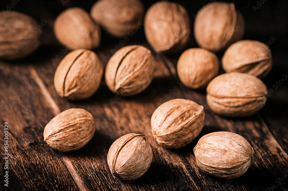 close up of walnuts close up of walnuts