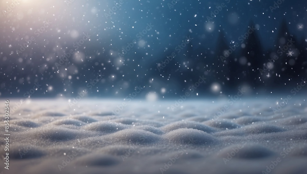 Winter background with snowflakes, stars and falling snow, abstract Christmas background with heavy snowfall, snowflakes in the sky. Winter background with snowflakes, stars and falling snow, abstract Christmas background with heavy snowfall, snowflakes in the sky.