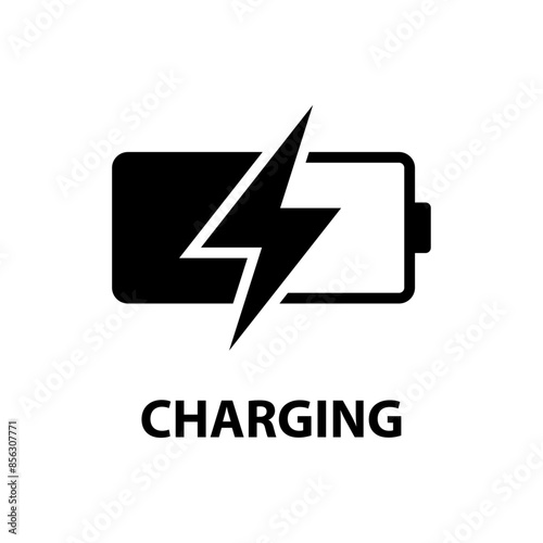 Charging battery icon