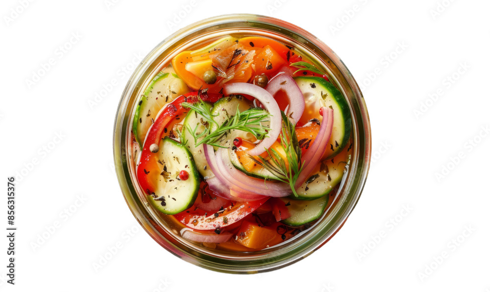 Fresh Summer Vegetable Salad in Jar Ideal for Health Food Posters, Recipe Designs, and Healthy Eating Promotions Fresh Summer Vegetable Salad in Jar Ideal for Health Food Posters, Recipe Designs, and Healthy Eating Promotions