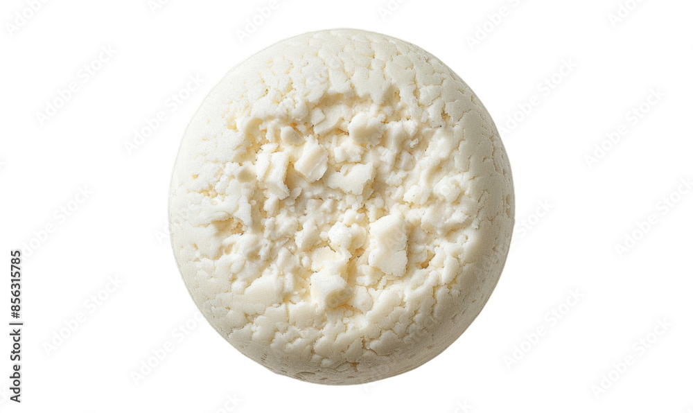 Closeup of Cracked White Round Textured Surface Ideal for Backgrounds, Posters, and Print Designs