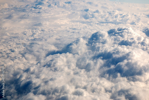 Cloud Formations from an Air Plane