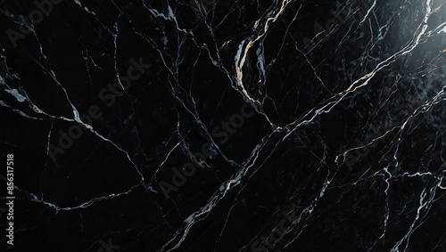 Dramatic and Sophisticated Black Marble Textured Background for Premium and Luxury Branding,Design,and Decor.