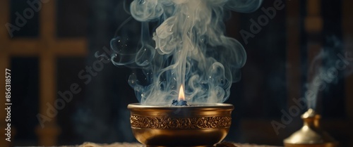 Orthodox incense, smoke Incense is a liturgical object of rite during the liturgy in the Orthodox Church The concept of Orthodoxy.