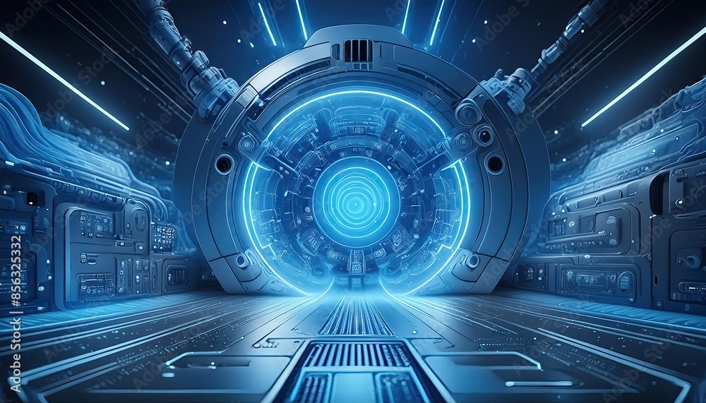 Fototapeta premium technology background