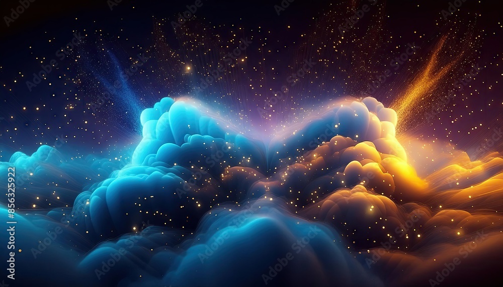 Obraz premium magic of space