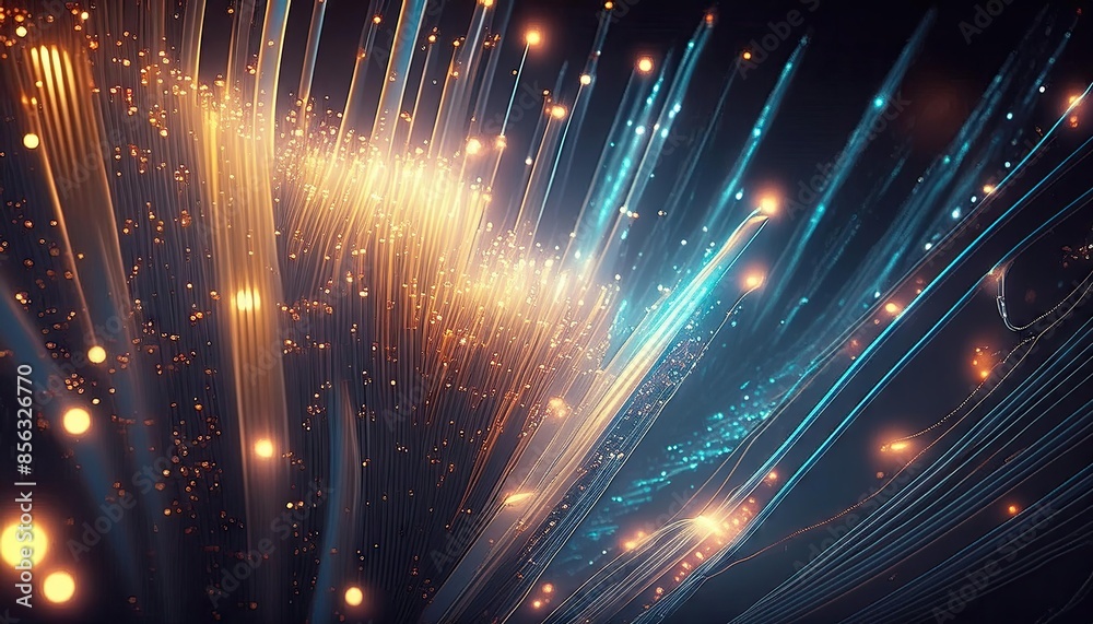 Fototapeta premium fireworks in the city