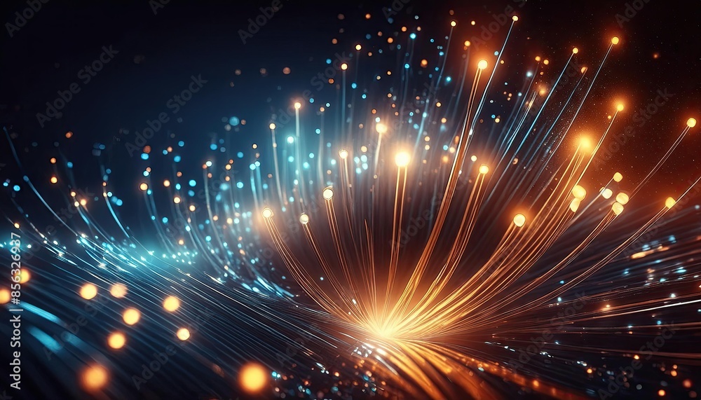 Fototapeta premium fireworks in the city