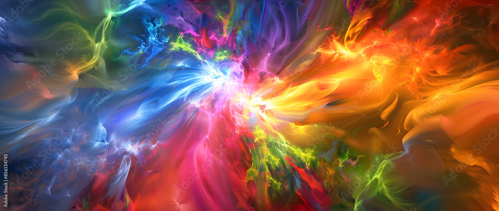 abstract colorful background, ai generated. abstract colorful background, ai generated.