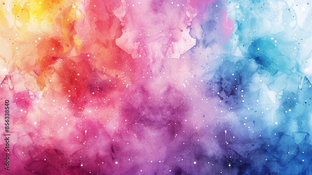 The image is a watercolor painting of a nebula. It has a soft, dreamy feel and is full of vibrant colors. The image is a watercolor painting of a nebula. It has a soft, dreamy feel and is full of vibrant colors.