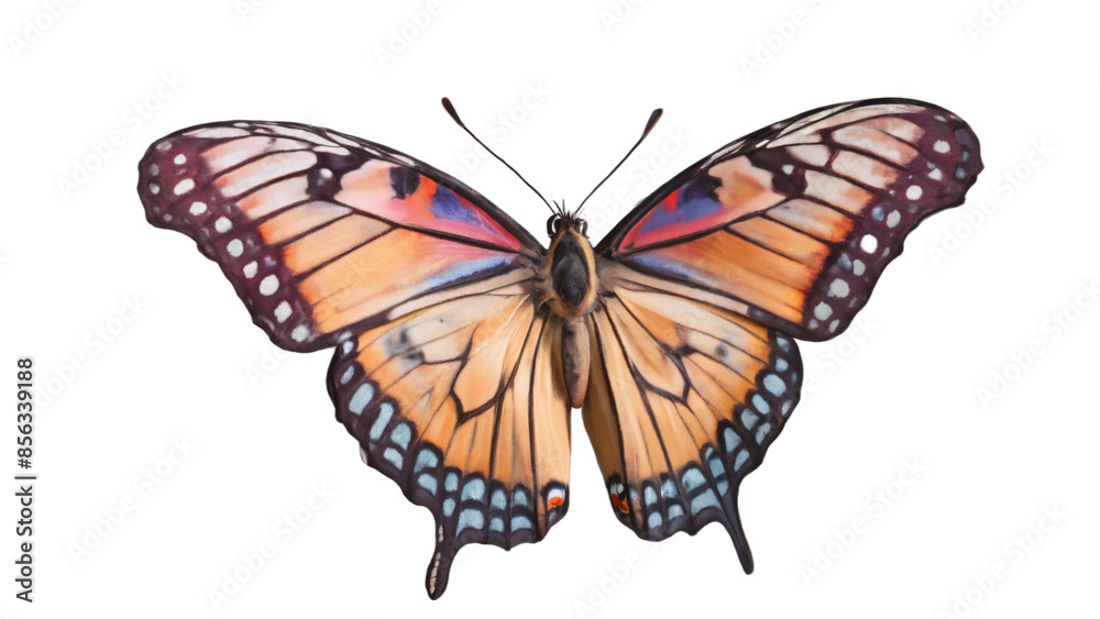 Fototapeta premium butterfly isolated on white background , transparent png image