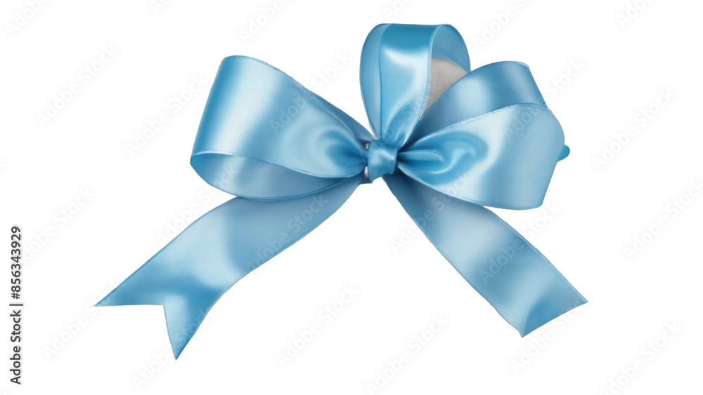 blue ribbon bow isolated on white background , transparent png image blue ribbon bow isolated on white background , transparent png image
