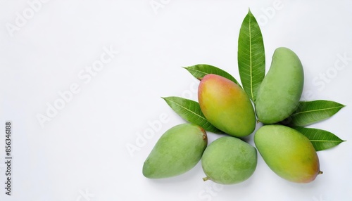 Mango isolated on white background