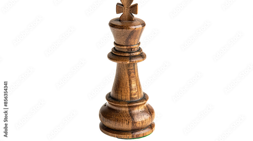 Chess king on isolated transparent background Chess king on isolated transparent background
