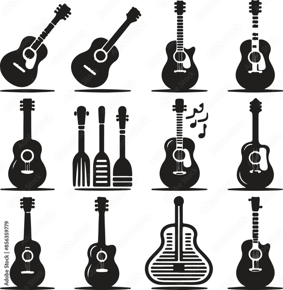 Naklejka premium set of instruments