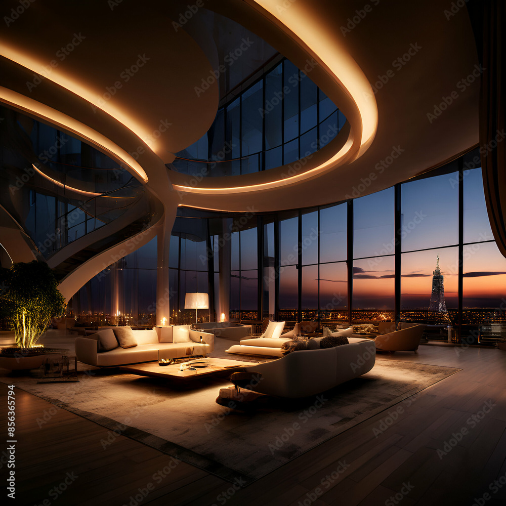 Fototapeta premium modern room