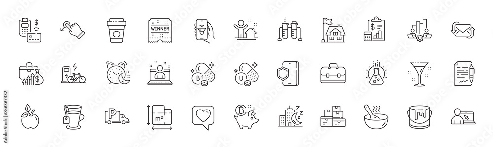 Paint, Phone protection and Floor plan line icons. Pack of Heart, Alarm, Building icon. Pos terminal, Eco food, Chemistry beaker pictogram. Best manager, New house, Online education. Vector Paint, Phone protection and Floor plan line icons. Pack of Heart, Alarm, Building icon. Pos terminal, Eco food, Chemistry beaker pictogram. Best manager, New house, Online education. Vector