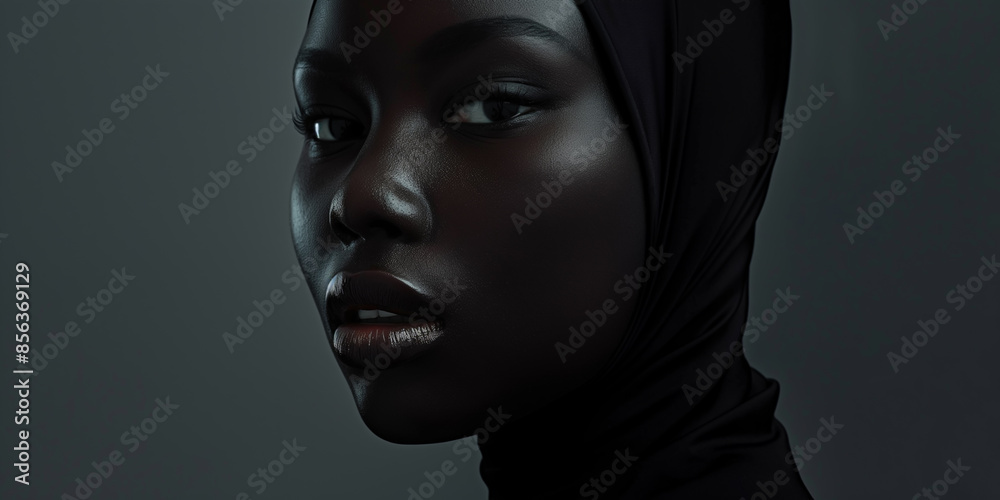 Beautiful black woman with perfect skin Beautiful black woman with perfect skin