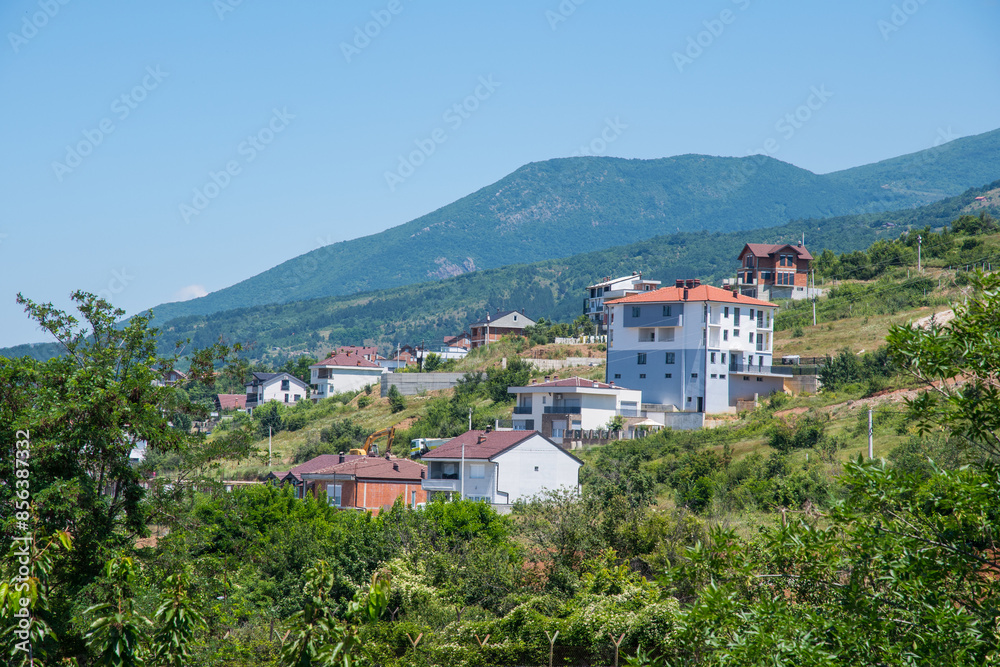 Buildings in city of Prizren in Kosovo Buildings in city of Prizren in Kosovo