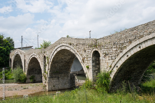 The Tanner's bridge in city of Gjakove in Kosovo photo