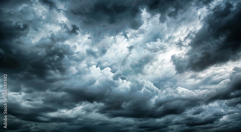A dark ominous grey storm cloud. Dramatic sky in Patagonia. A dark ominous grey storm cloud. Dramatic sky in Patagonia.